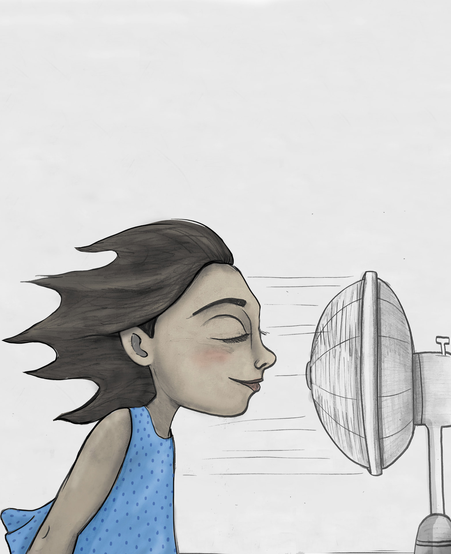 Il·lustració de l'àlbum Formigues a la cuina, de Marta Contreras i Agramunt