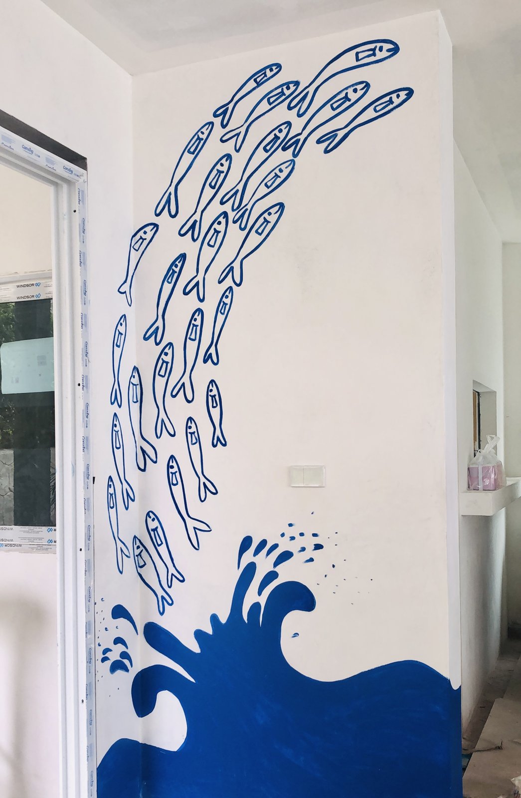 Mural marí a Koh Samui