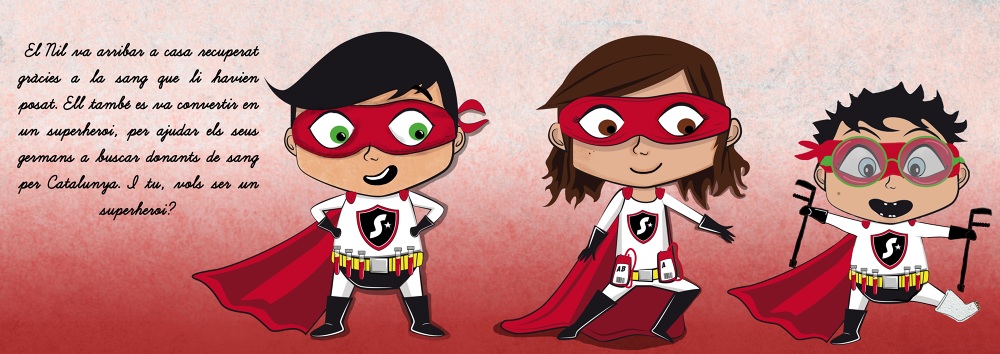 La història dels superherois de la sang — il·lustració 1